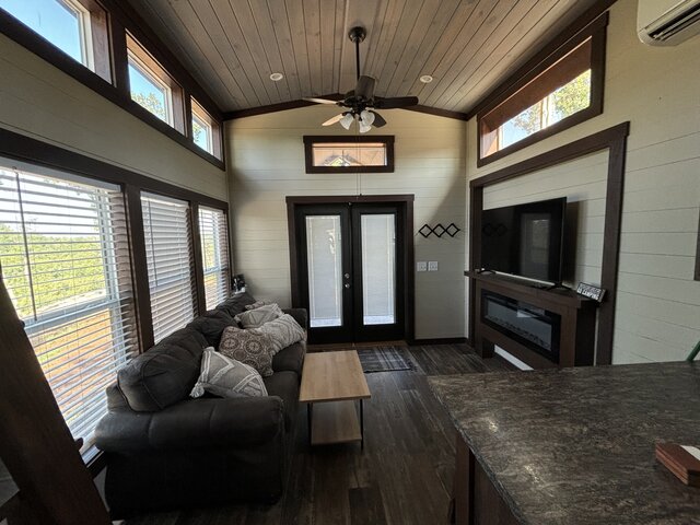 Tiny Home Rental at Landing View Campground